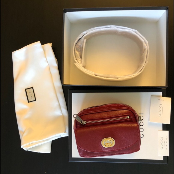 Gucci Calf Leather Belt Bag (Detachable Belt) - Rec - Picture 4 of 10